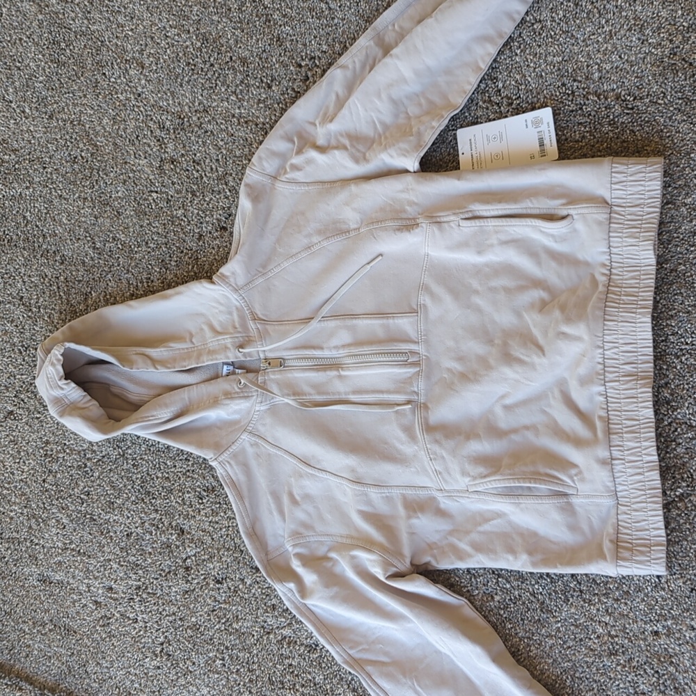 Athleta Retroterry Half Zip Hoodie S